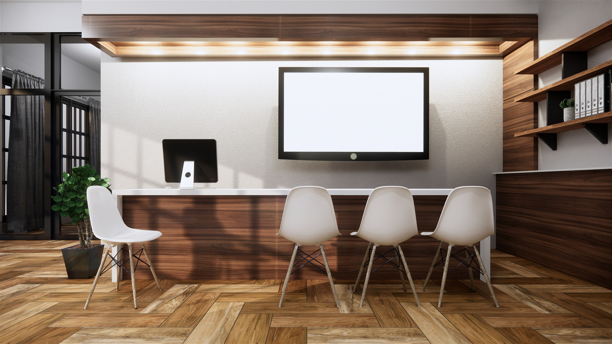 Modern Office Space Interior 